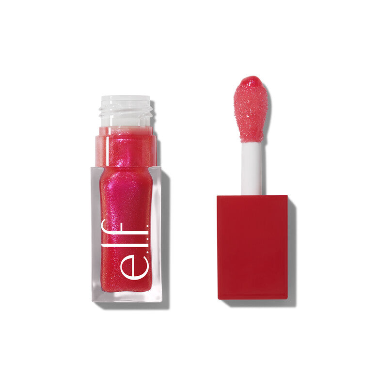 Glow reviver lip oil tono coral fixation tono Jelly Pop - ELF