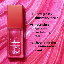 Cargar imagen en el visor de la galería, Glow reviver lip oil tono coral fixation tono Jelly Pop - ELF
