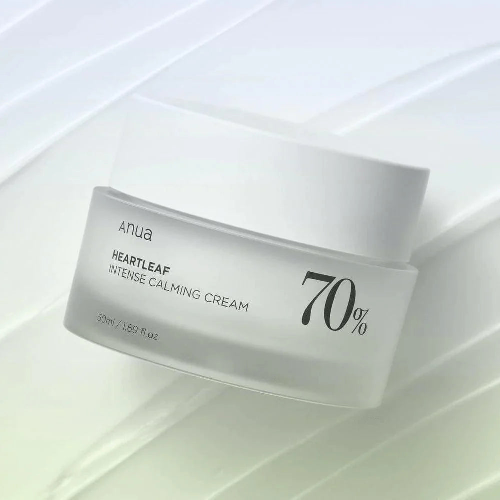 Crema hidratante calmante “Heartleaf 70 intense calming cream” - ANUA