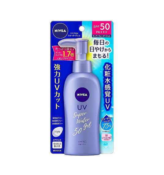 Protector Solar “UV Súper Water Gel” 50SPF PA+++ - NIVEA JAPON