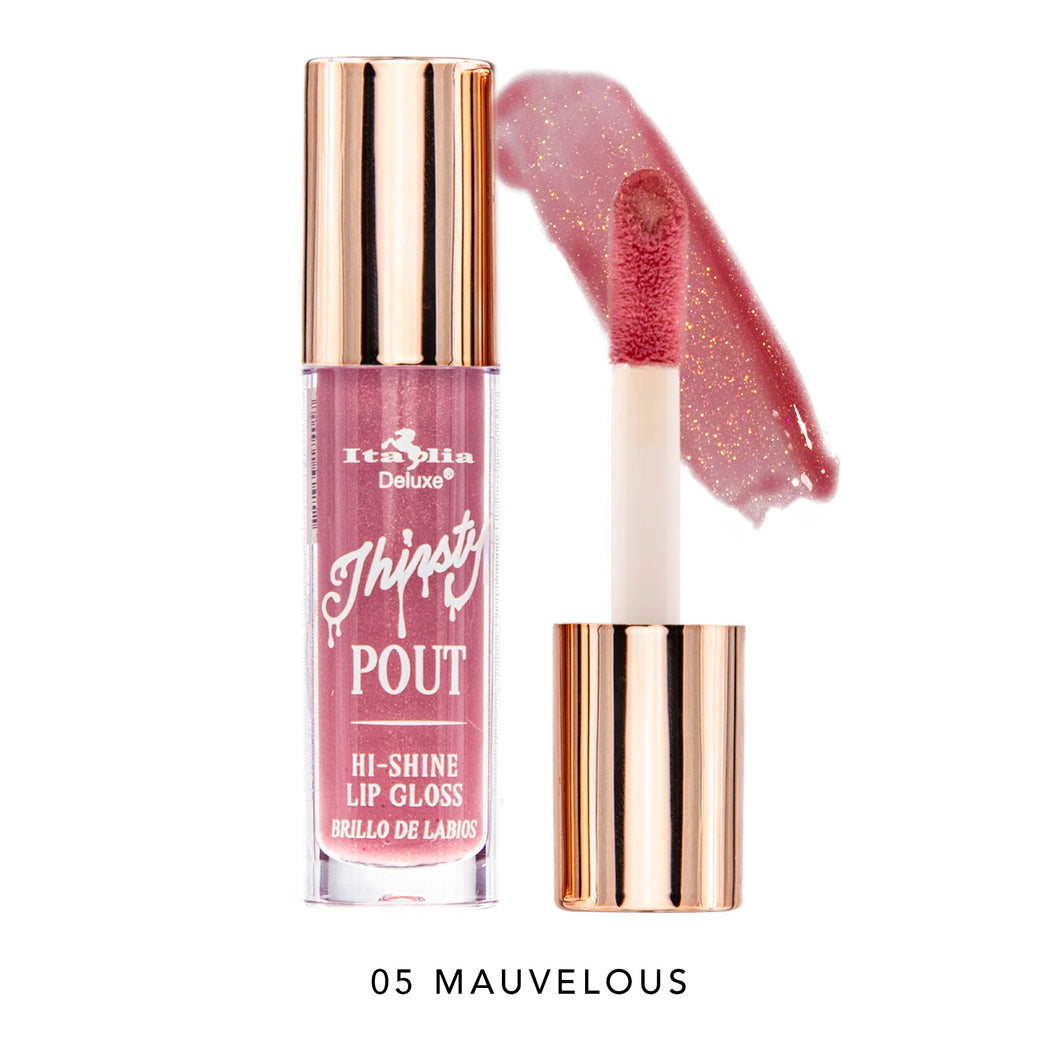 Glosses “Thirsty Pout” (12 tonos) - Italia Deluxe