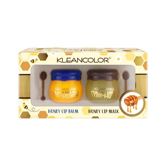 Set de cuidado de labios con bálsamo y mascarilla - KLEANCOLOR