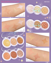 Cargar imagen en el visor de la galería, Paletas de iluminadores treble glow- highlighter modelo a elegir(pinky moon, moonlit, starstruck, sundrunk) - KLEANCOLOR
