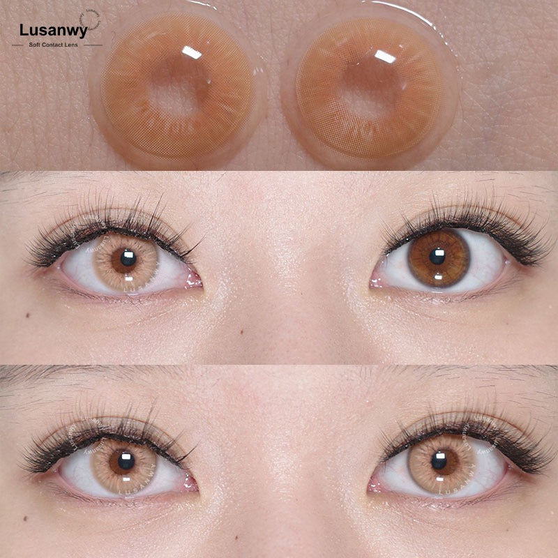 Pupilentes SIN brown- LUSANWY